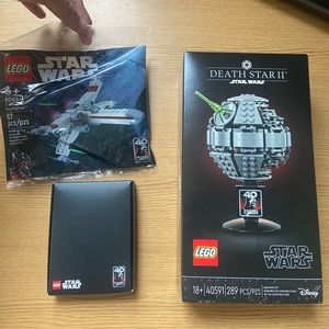 LEGO Star Wars: May 4th VIP GWP: Death Star II (40491) plus two more promo items